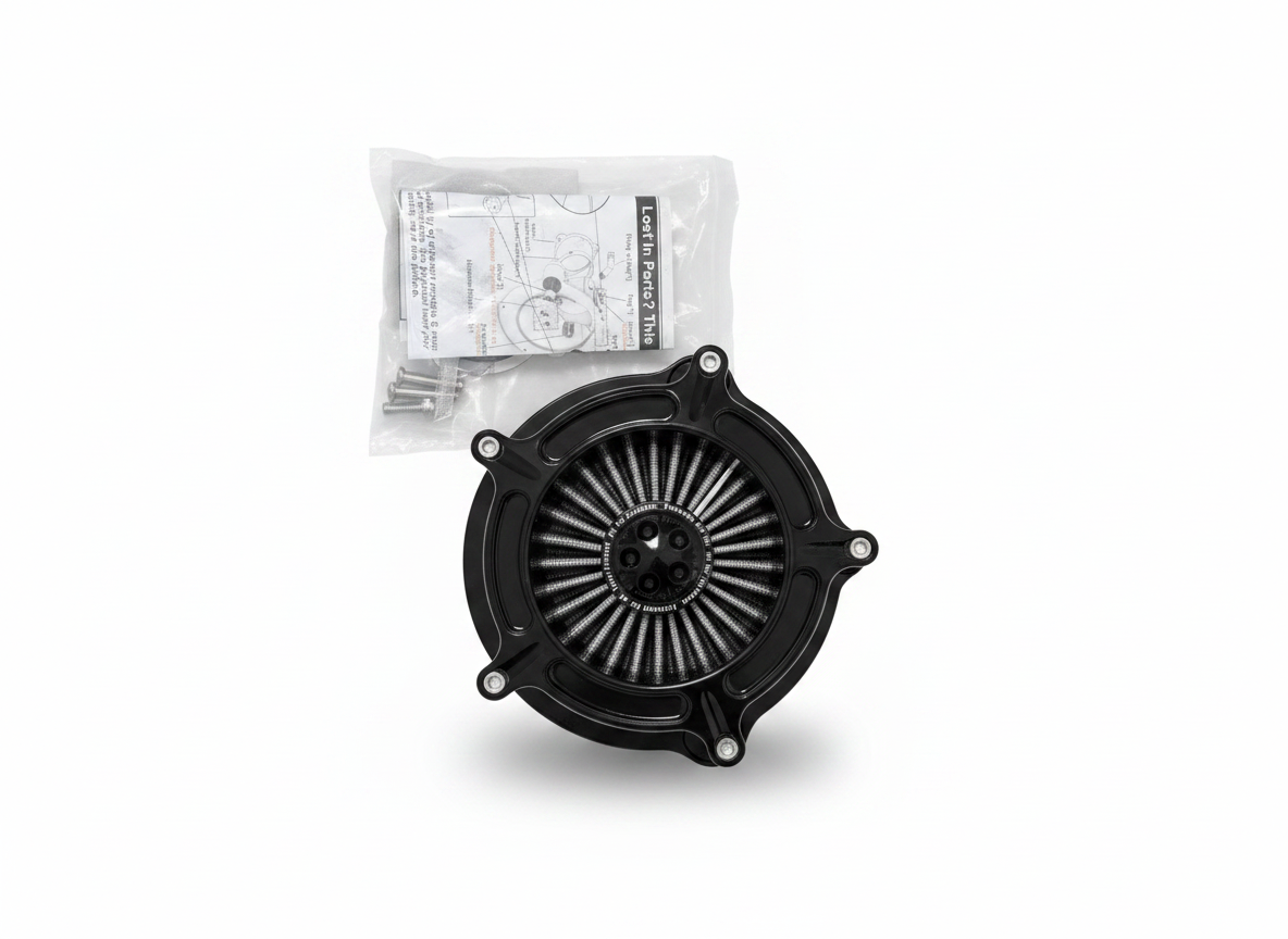 Air Cleaner Intake Filter for Harley Davidson M8 Engine, Touring 2023-UP, Softail 2025-UP, Street Road King Tri Glide