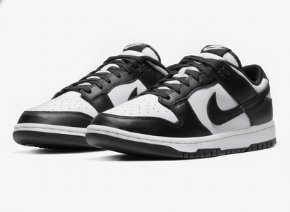 Men's Nike Dunk Low "Panda" Sneakers Size 10 White/Black-White