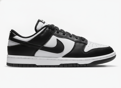Men's Nike Dunk Low "Panda" Sneakers Size 10 White/Black-White