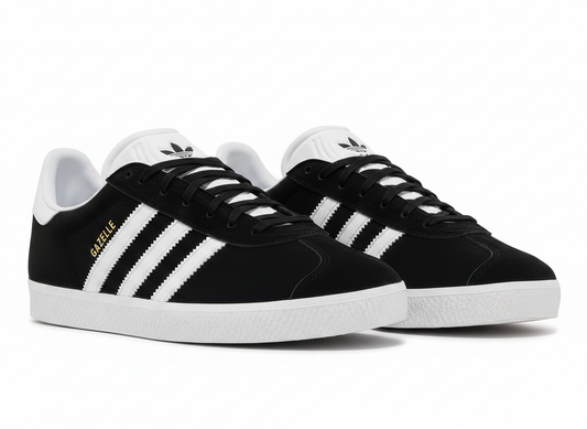 Little Kid Adidas Gazelle Athletic Shoe Size 11K Black/White