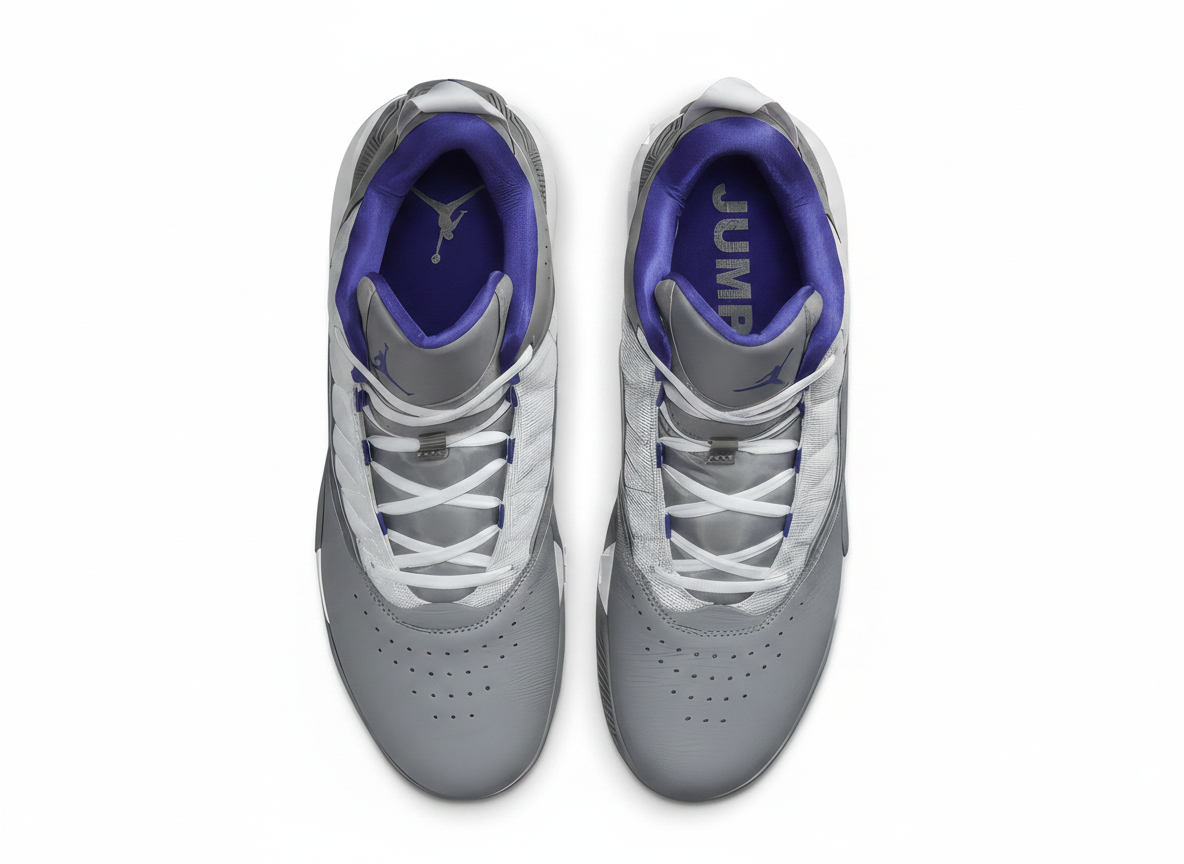 Men's Air Jordan Stay Loyal Size 11.5 White/Particle/Grey Indigo