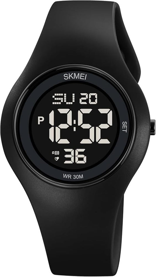 Women's SKMEI 10mm 2026 Digital Watch Black