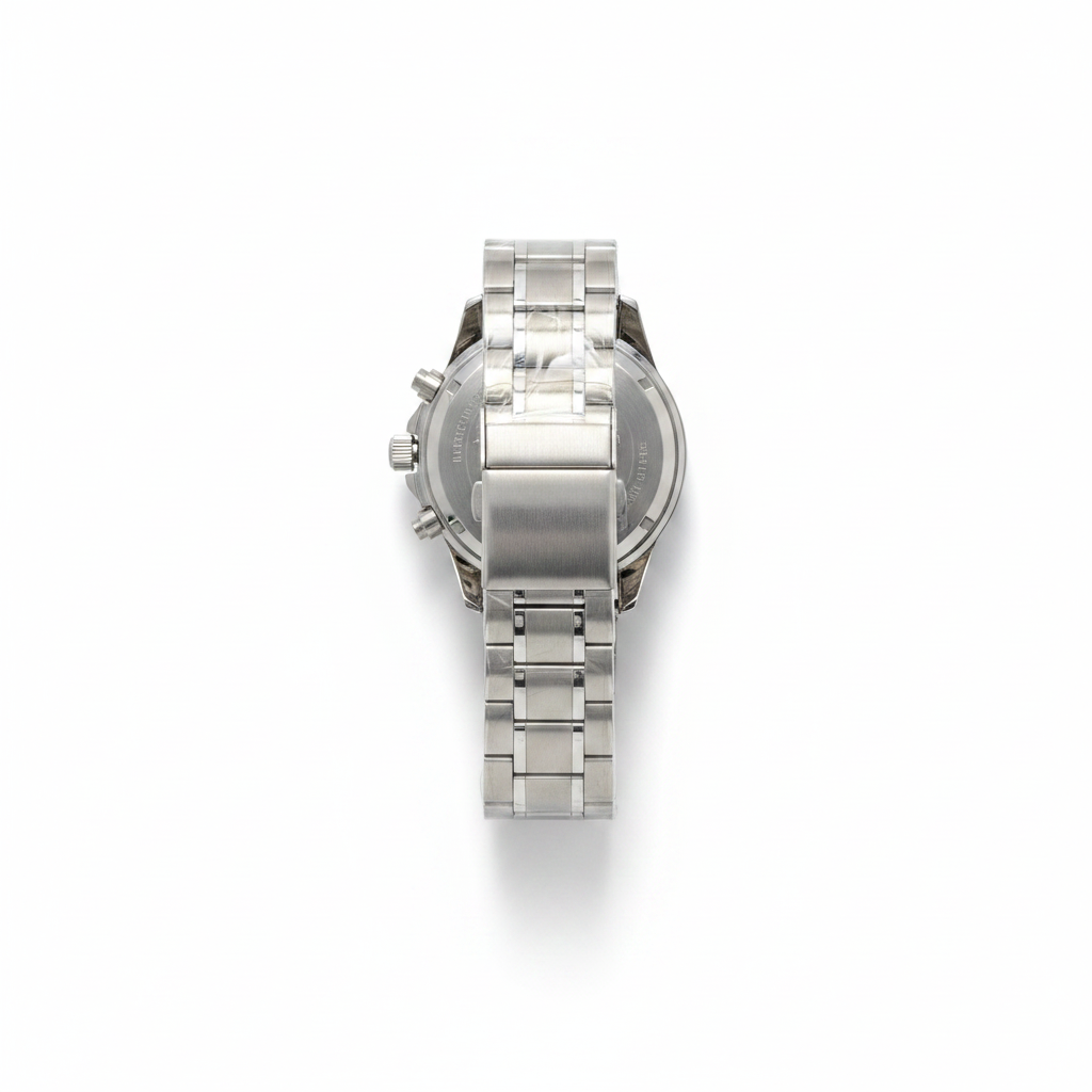 Men's Aknight 45mm Big Face Stainless Steel & Black