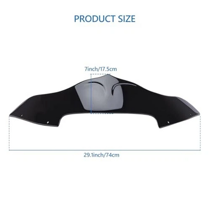 Bravema 7 inch Windscreen Bat-Style Fit for Harley Touring Road Glide 2015-2023