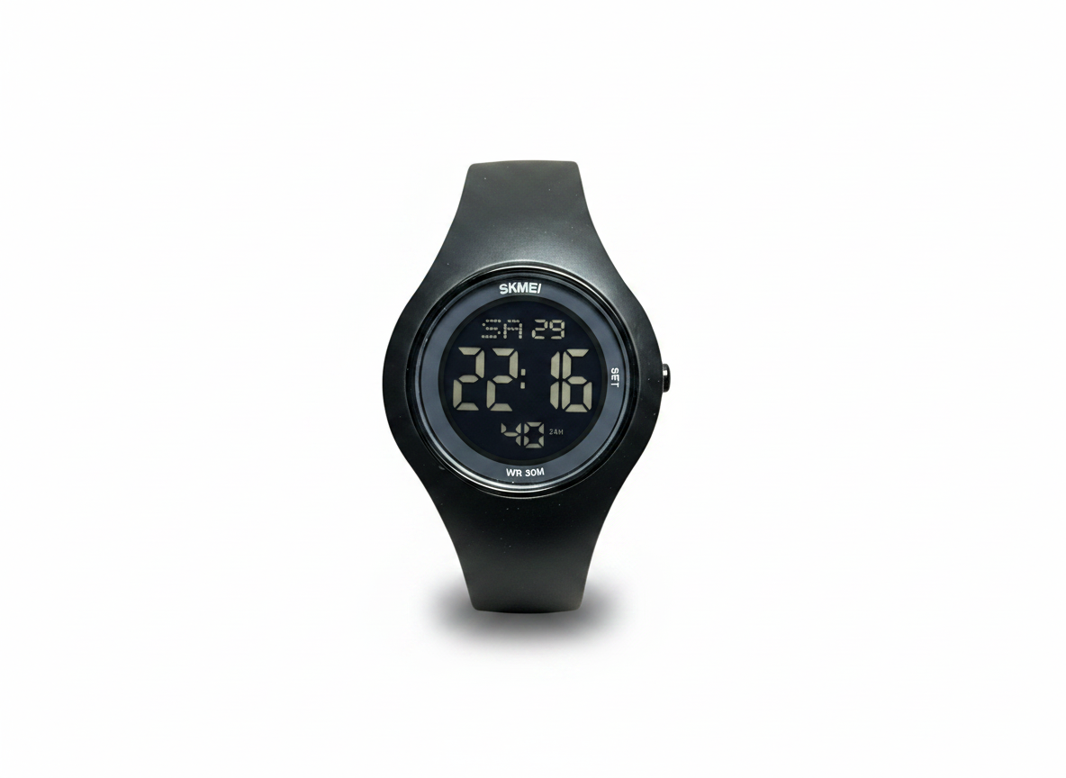 Women's SKMEI 10mm 2026 Digital Watch Black
