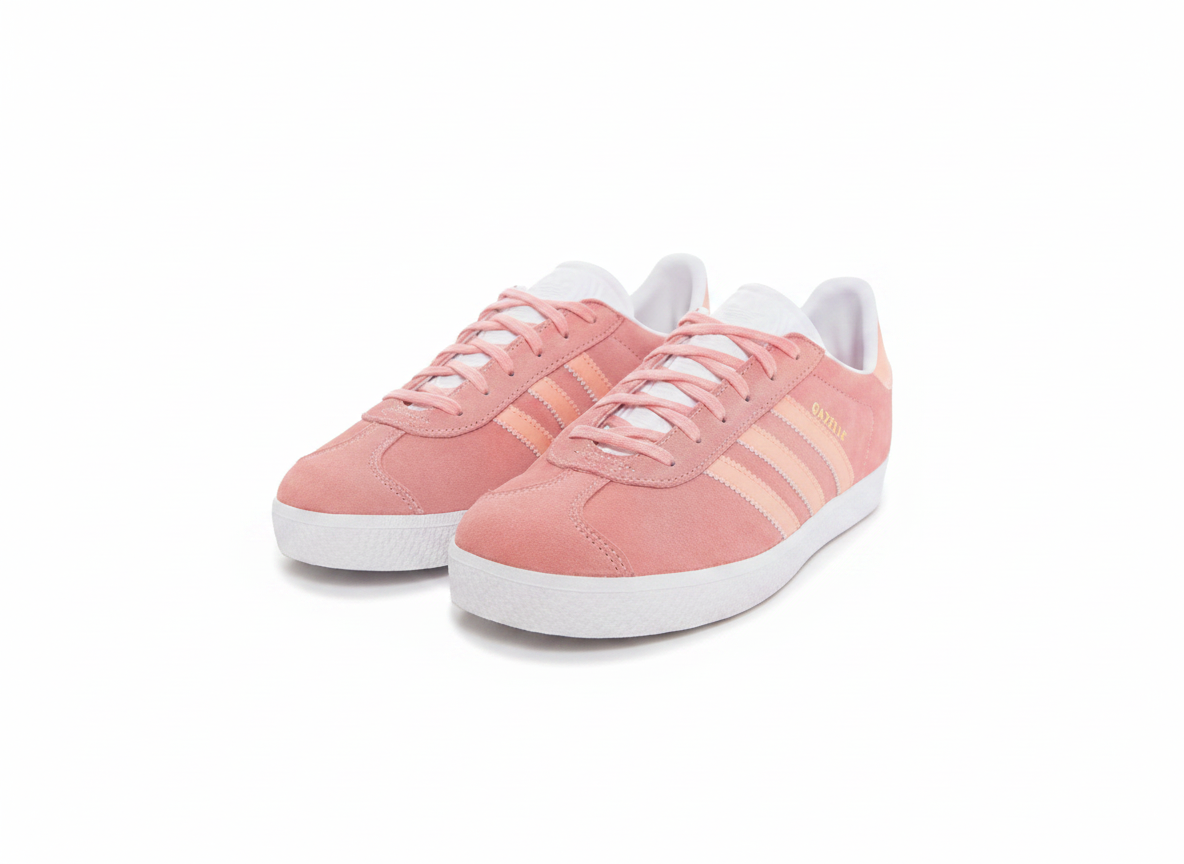 Kid's Adidas Gazelle J (JP5541) Pink Glower Power Size 4