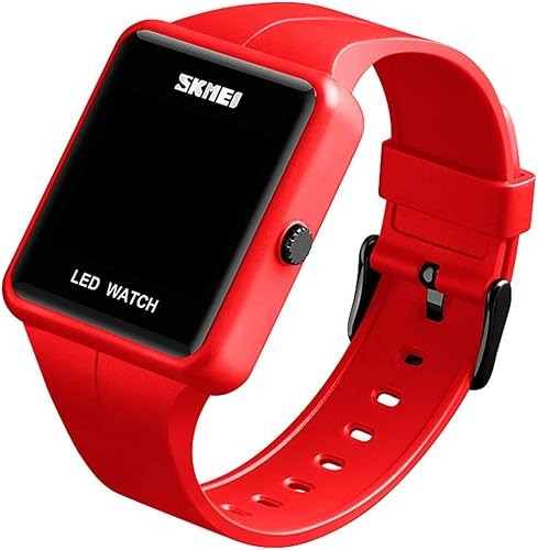SKMEI 1541 LED Sports Watch - Red