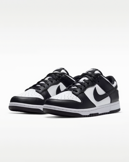 Unisex Nike Dunk Low "Panda" Sneakers 8.5W / 7M White/Black-White