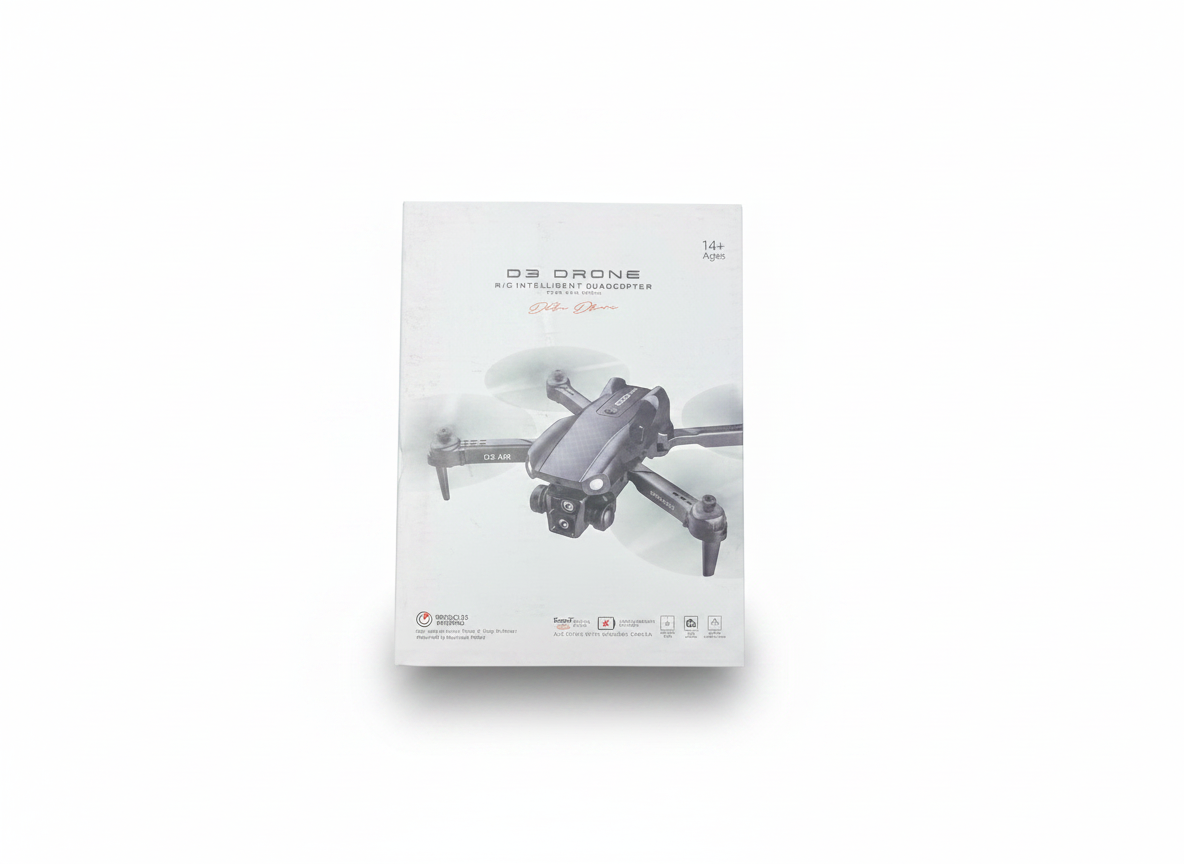 D3 RC Drone WIFI FPV 4K HD 3 Cameras Obstacle Avoidance Optical Flow Quadcopter