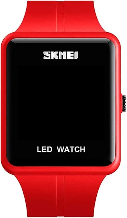 SKMEI 1541 LED Sports Watch - Red
