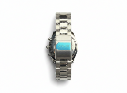 Men's Benyar 45mm Big Face Stainless Steel & Black