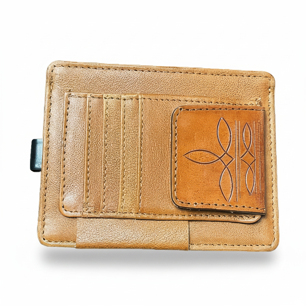 Handcrafted Sunvisor Card Holder 4.25" x 5.5"