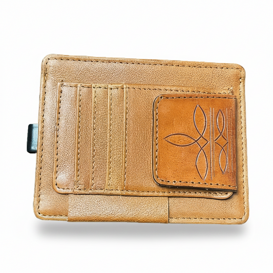Handcrafted Sunvisor Card Holder 4.25" x 5.5"
