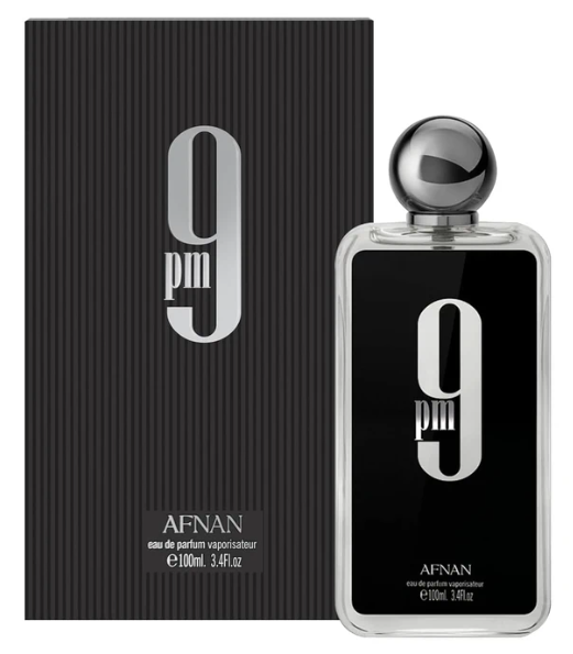 Afnan 9 PM For Men Cologne 3.4oz